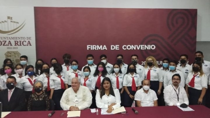 Fortalecen lazos ayuntamiento de Poza Rica y universidad privada