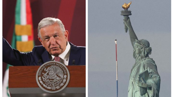 AMLO quiere ¿que quiten la Estatua de la Libertad en Nueva York?