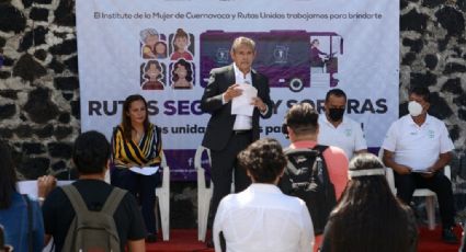 Cuernavaca contará con Rutas Seguras y Sororas para dar seguridad a las usuarias