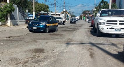 Tampiqueños piden reparación de calle en pésimo estado