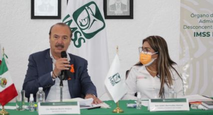 Marcos Bucio reconoce la labor del IMSS Morelos al frente de la vacunación contra COVID-19