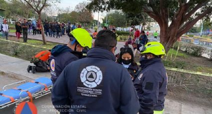 Falla mecánica, causa del percance vehicular en Calzada Belén