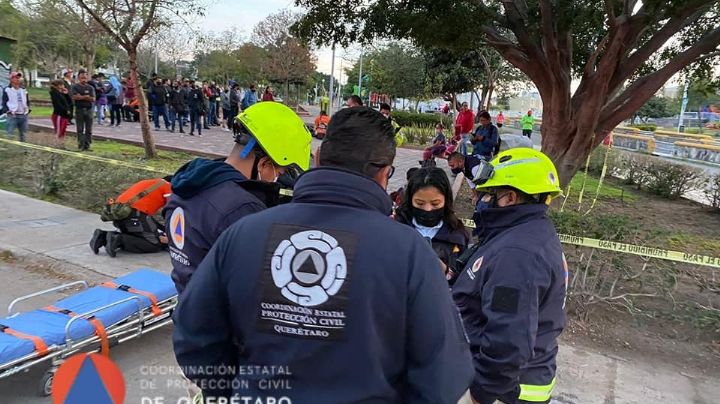 Falla mecánica, causa del percance vehicular en Calzada Belén