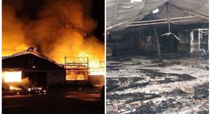 'Arde' Acapulco: incendio consume dos restaurantes y un auto en zona Diamante