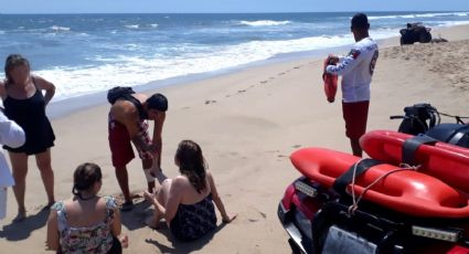 En una semana hubo seis rescates de bañistas en Mazatlán 