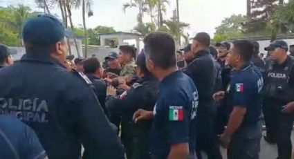 Policías municipales de Tuxpan agreden a elementos de la SEMAR