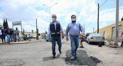 Se han atendido más de 153 mil metros cuadrados de bacheo en la ciudad