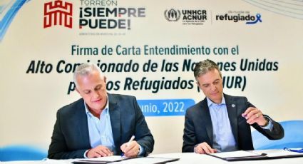 Torreón firma acuerdo internacional para la protección de personas refugiadas