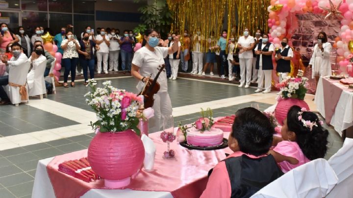 Desde el hospital sigue soñando y celebra sus XV años