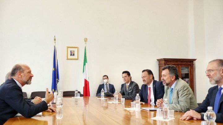 Impulsa Gobernador de Querétaro lazos bilaterales con Italia