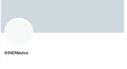 ¡Vuelve el INE a Twitter! Habilitan cuenta oficial tras caída en plena jornada electoral