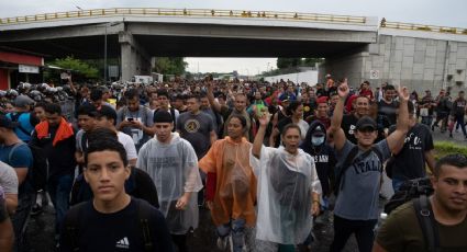 Migración: Nueva caravana con miles de migrantes parte desde Tapachula, Chiapas