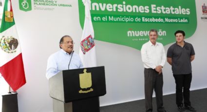 Anuncian inversión en obras para Escobedo, Nuevo León