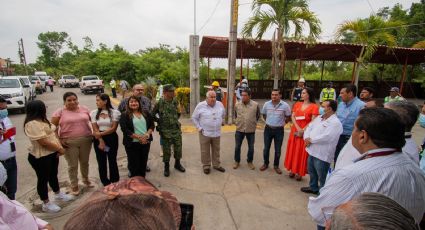 Por temporada de lluvias, ayuntamiento y SEDENA refuerzan medidas preventivas