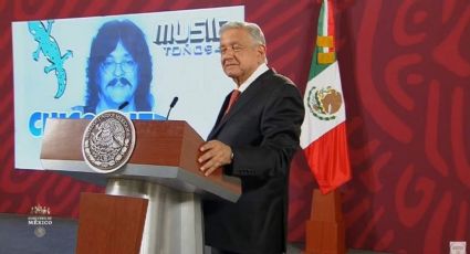 (VIDEO) Ahora Chico Che en la 'mañanera': AMLO dedica 'La Muralla' al muro fronterizo