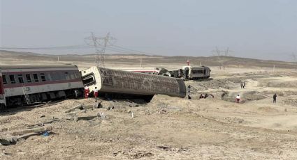 Tragedia en Irán: descarrila tren y mueren 21 personas