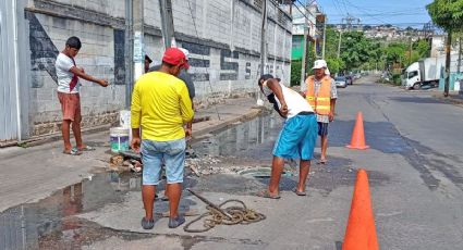 CAPAMA: Se atiende reportes de fugas y drenaje sanitario