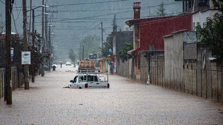 (FOTOS) Chiapas bajo el agua: lluvias inundan a San Cristóbal de Las Casas