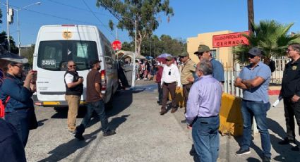 Inician Gobierno del Estado y Ayuntamiento de Tijuana trabajos de ordenamiento vial en la Garita de San Ysidro