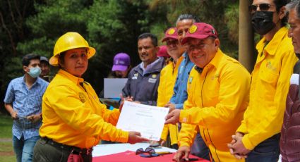 Celebran en Morelos el Día Nacional del Combatiente de Incendios Forestales