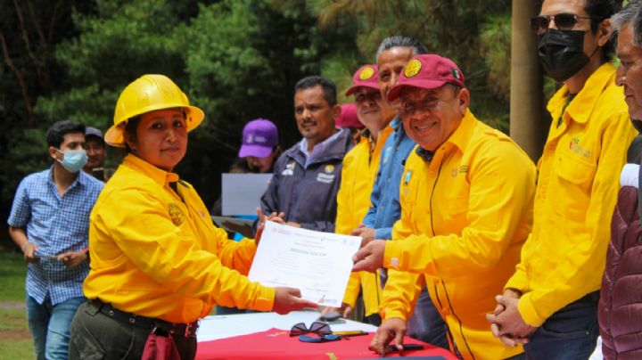 Celebran en Morelos el Día Nacional del Combatiente de Incendios Forestales