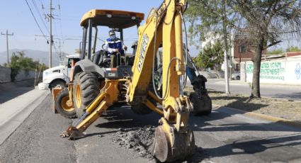 Sigue repavimentación en colonias de Escobedo, Nuevo León