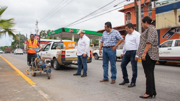 Refuerzan seguridad vial en Poza Rica, buscan prevenir accidentes