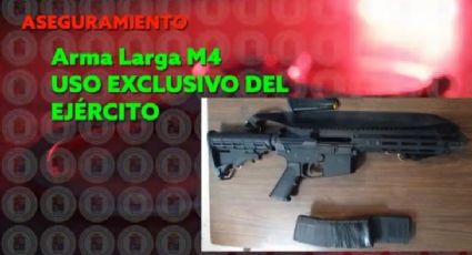 Con Armas de uso exclusivo del ejército, detienen a vecinos de Brisas del Campestre