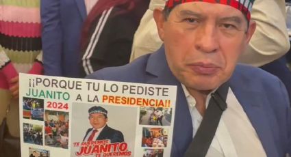 (VIDEO) ¡'Juanito' busca la grande! Reaparece y dice que él puede vencer a AMLO