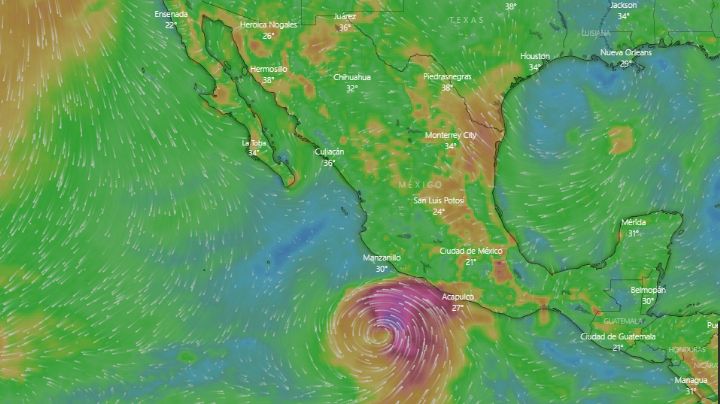 Tormenta tropical Estelle llega a Michoacán: sigue su trayectoria EN VIVO