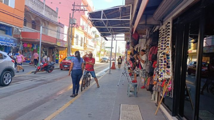 Van contra comerciantes que invaden banquetas en Altamira