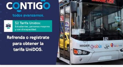 Implementarán tarifa de dos pesos en el transporte público en todo Querétaro