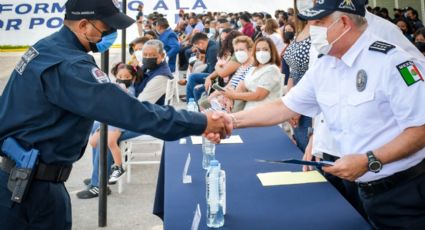 Elementos de la Policía Morelos concluyen el Programa de Formación Inicial para Policía Preventivo