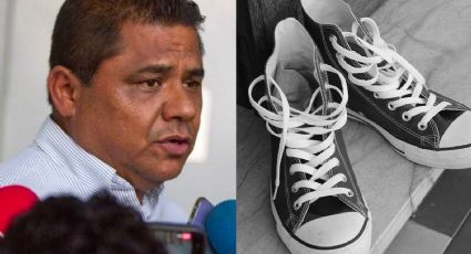 La verdadera razón por la que Mario Escobar, papá de Debanhi, se puso tenis Converse públicamente