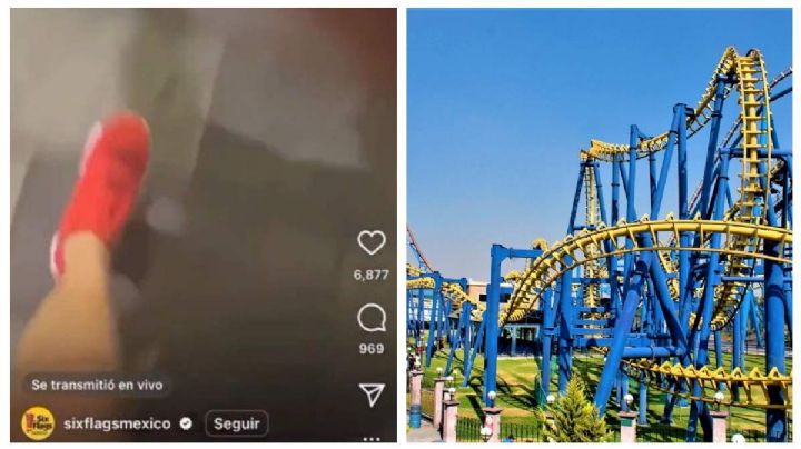 Six Flags desata 'terror': este es el misterioso VIDEO que encendió alarmas