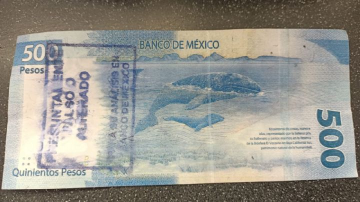 ¡Atención! Autoridades denuncian circulación de billetes falsos con denominación de 500 pesos