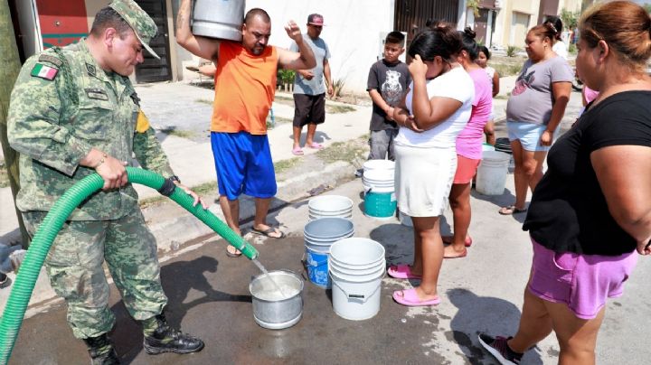 Sequía en México: Aplican Plan DN-III-E ante desabasto de agua en NL