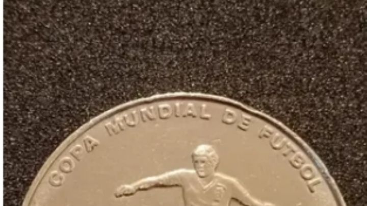 Moneda 'mundialista' se vende hasta en 140 mil pesos: checa cómo es