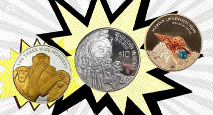 ¡Bravo México! Estas son las 3 monedas más bonitas del mundo