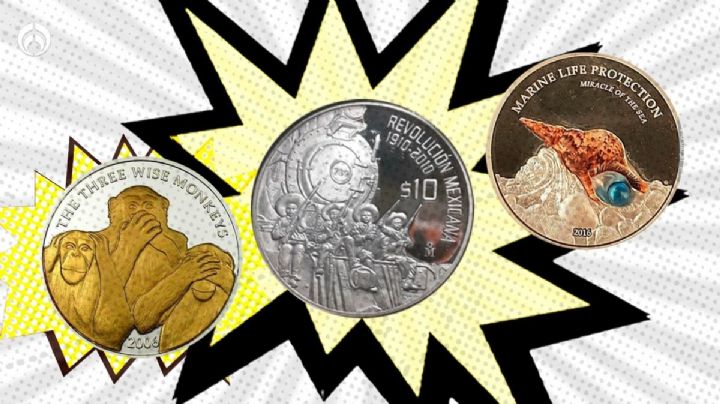 ¡Bravo México! Estas son las 3 monedas más bonitas del mundo