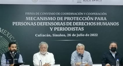 Firman convenio de coordinación para el mecanismo de protección a periodistas y activistas