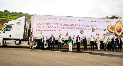 Dan banderazo de salida a cargamentos de aguacate hass hacia EU