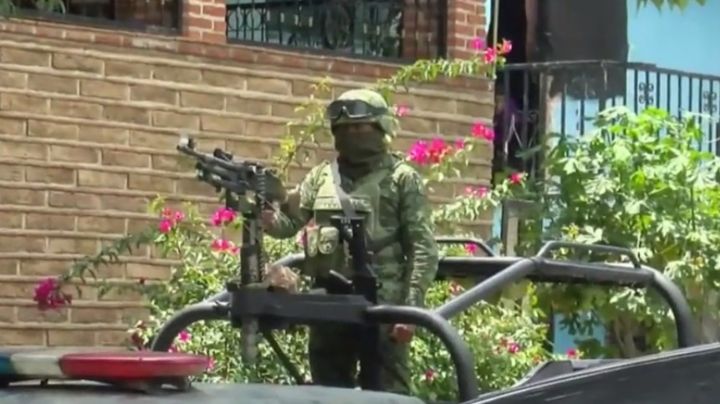 Operativo militar en Lomas de Polanco