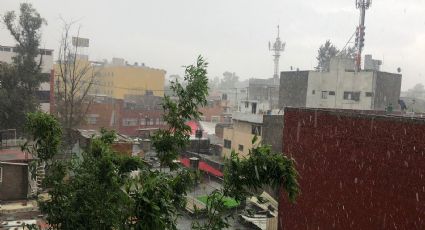 Tláloc 'arruina' la fiesta: lluvias y granizada pegan a la CDMX