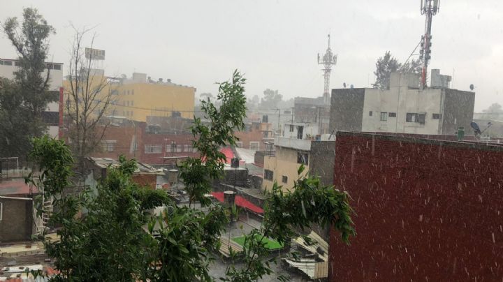 Tláloc 'arruina' la fiesta: lluvias y granizada pegan a la CDMX