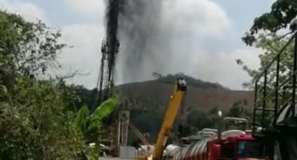 Reportan incontrolable fuga de petróleo crudo en Veracruz