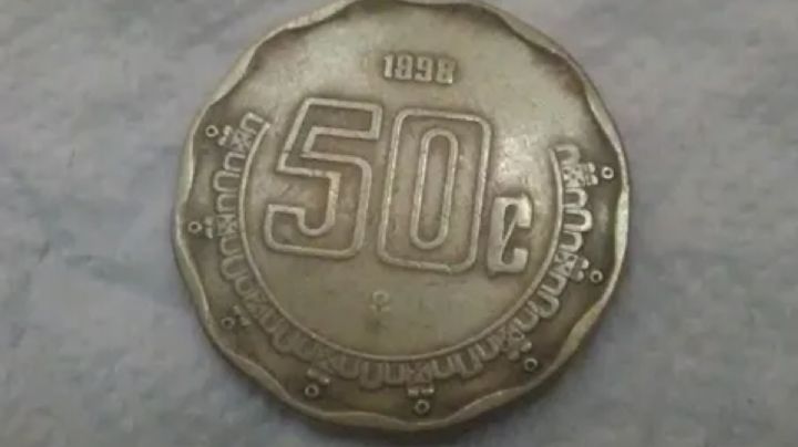 ¿Qué hace especial a la moneda de 50 centavos que se vende en 23 mil pesos?