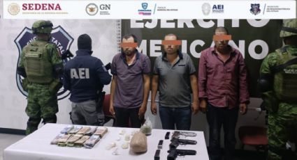 Detienen al primo de 'El Chueco' con droga y más de medio millón de pesos