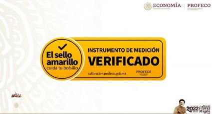 Profeco lanza 'sello amarillo' para garantizar kilos y litros completos en negocios