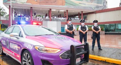 Con patrulla violeta combaten la violencia de género en Poza Rica